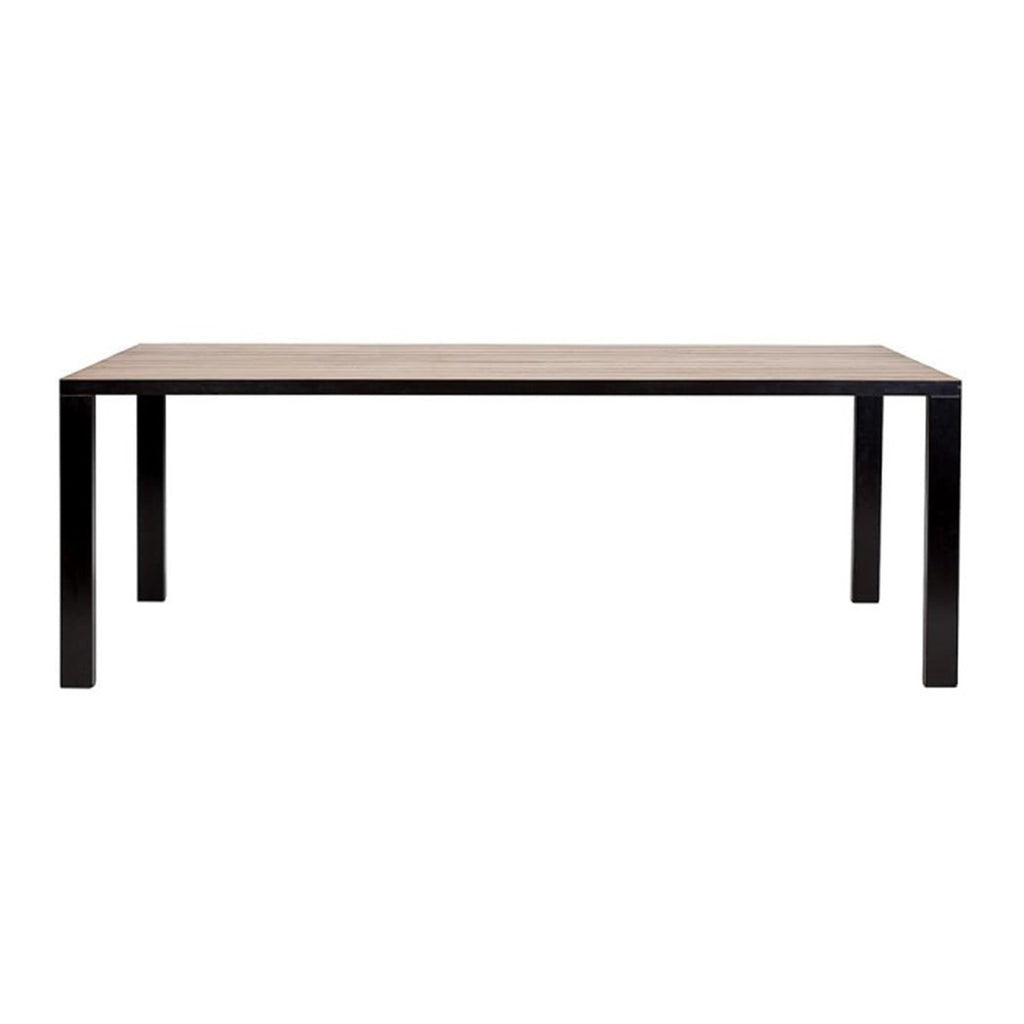 Stripe Black Outdoor Table
