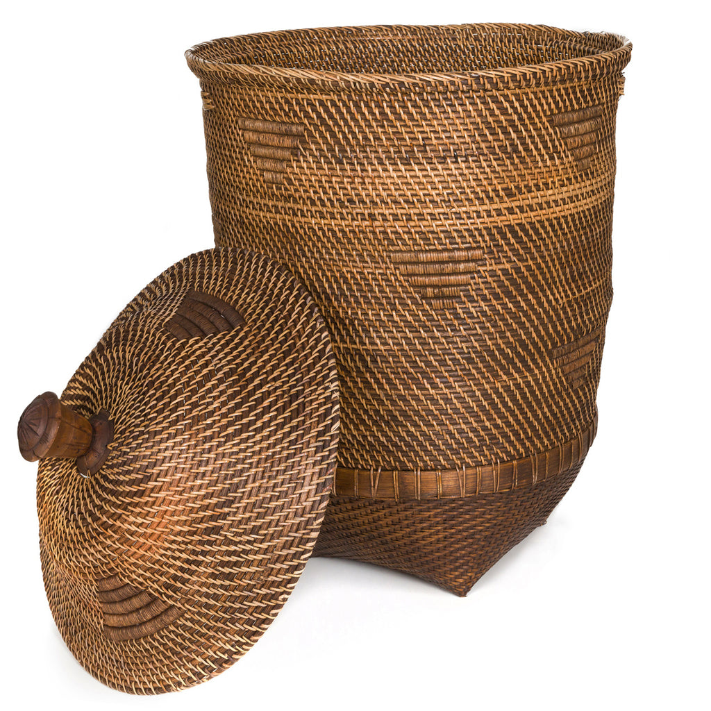 The Colonial Laundry Basket - Natural Brown - XL