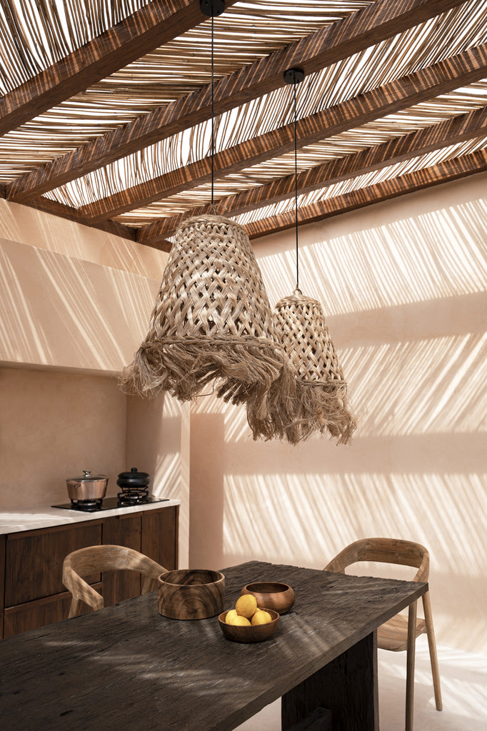 The Jelly Fish Pendant Lamp - Natural - L