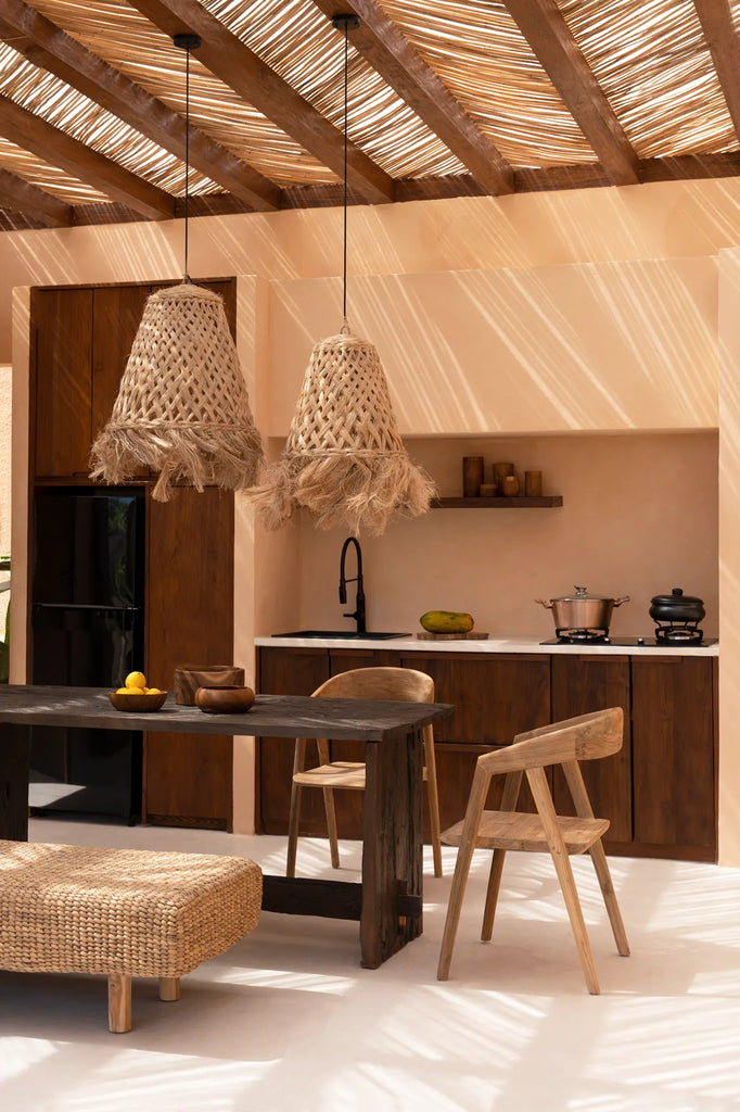 The Jelly Fish Pendant Lamp - Natural - M