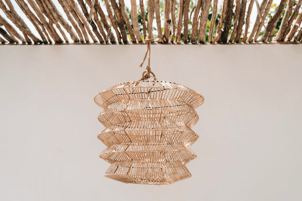 The Mademoiselle Hanging Lamp - Natural - M