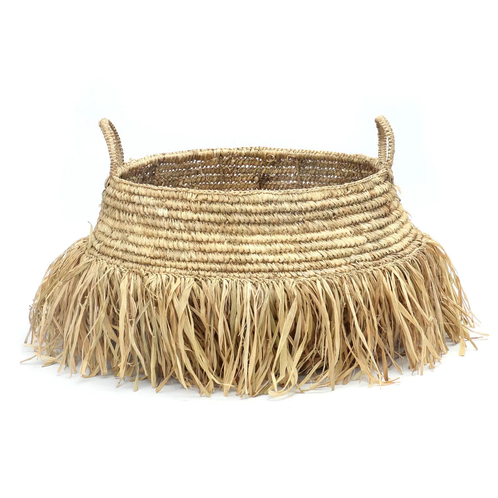 The Raffia Deluxe Basket - Natural - Large