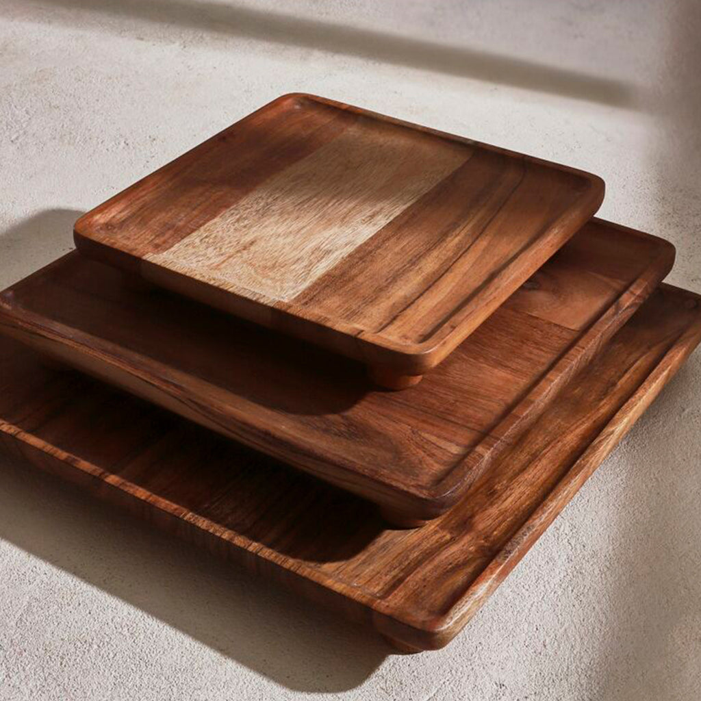 Kay Platter Acacia wood