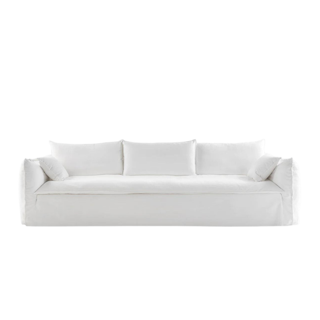 Nube ii white sectional sofa deals