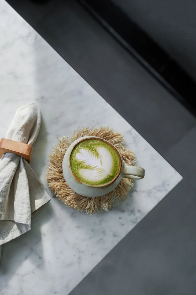 Fringe Raffia Coaster