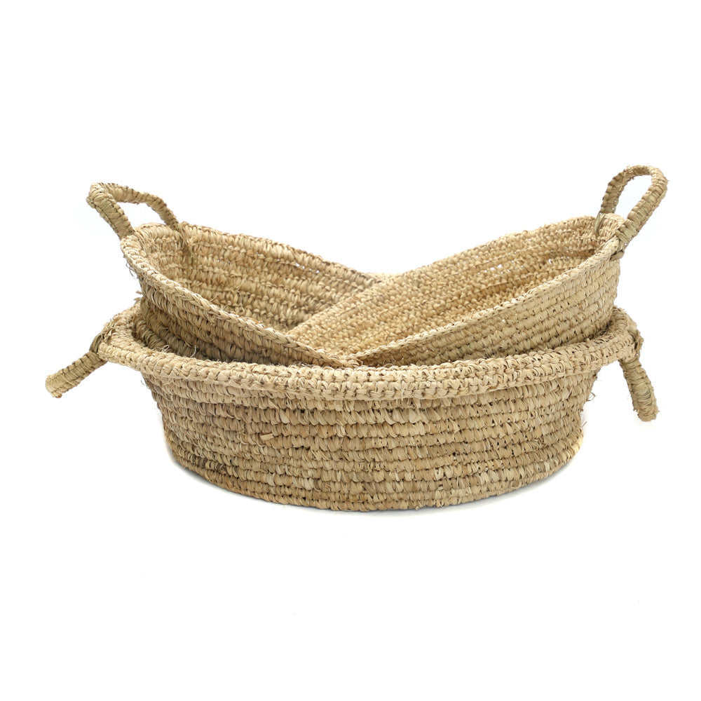 The Raffia Basket - Natural - Large