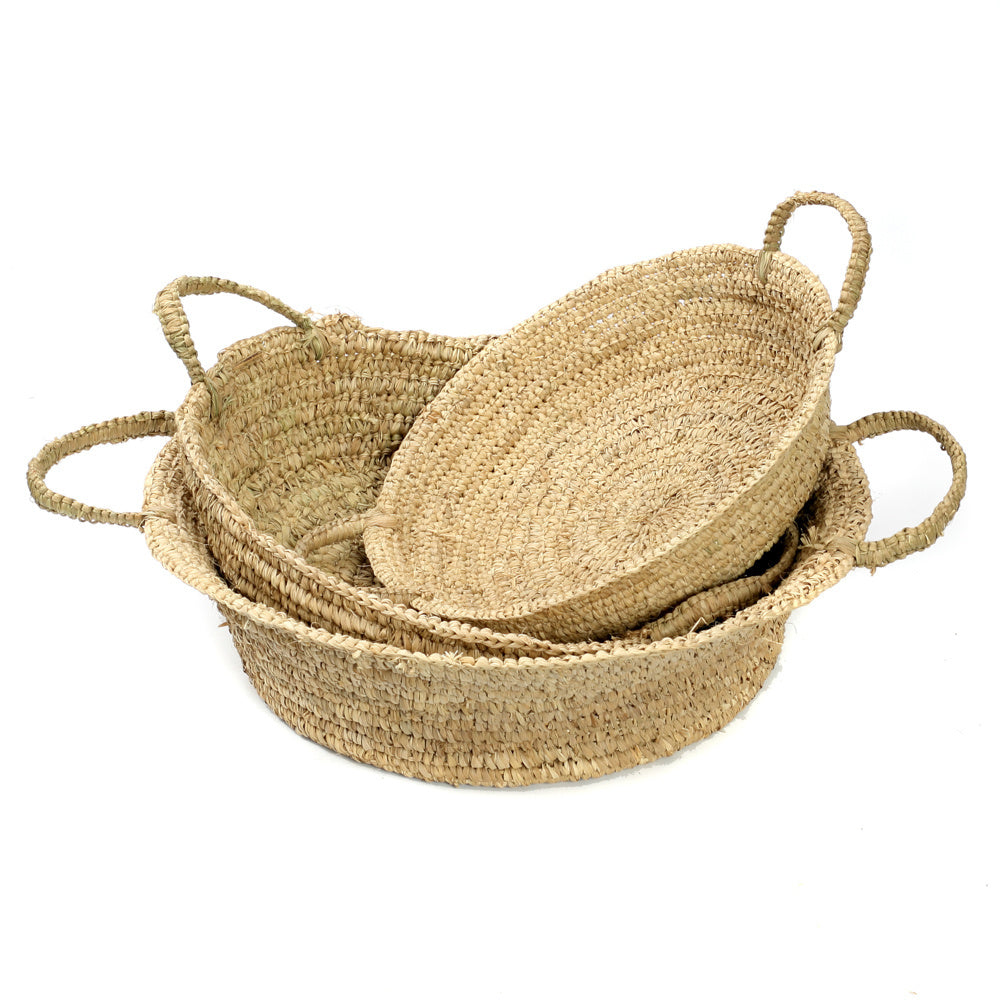 The Raffia Basket - Natural - M
