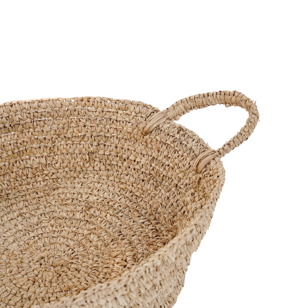 The Raffia Basket - Natural - M