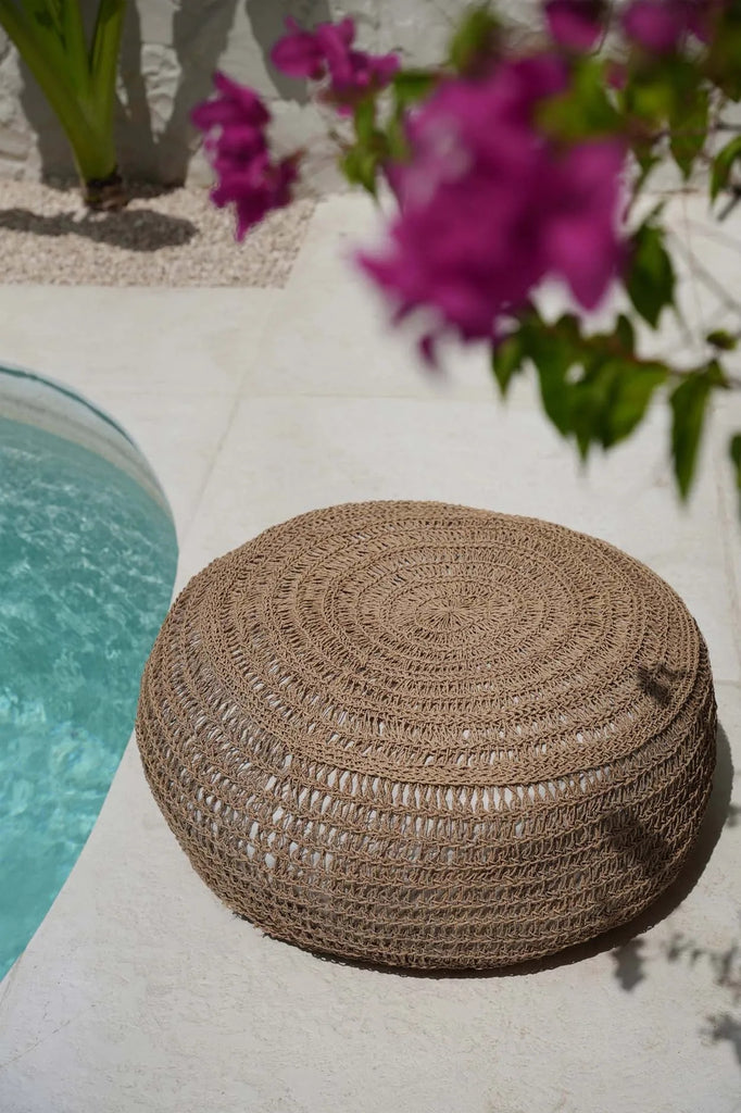 The Seagrass Pouf