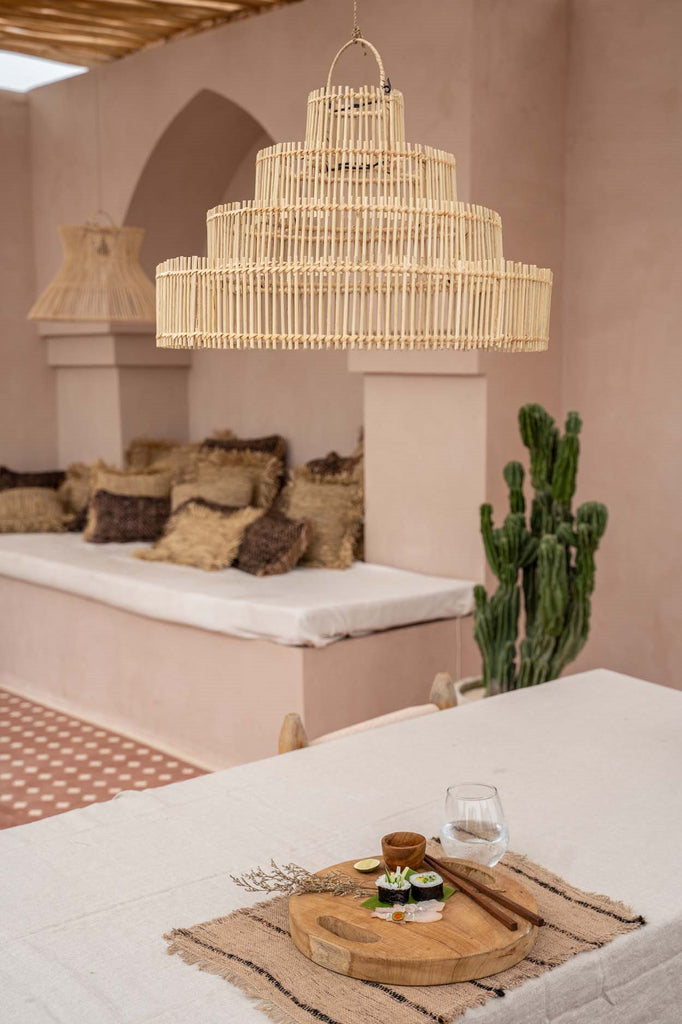 The Wedding Cake Pendant Light - Natural - M