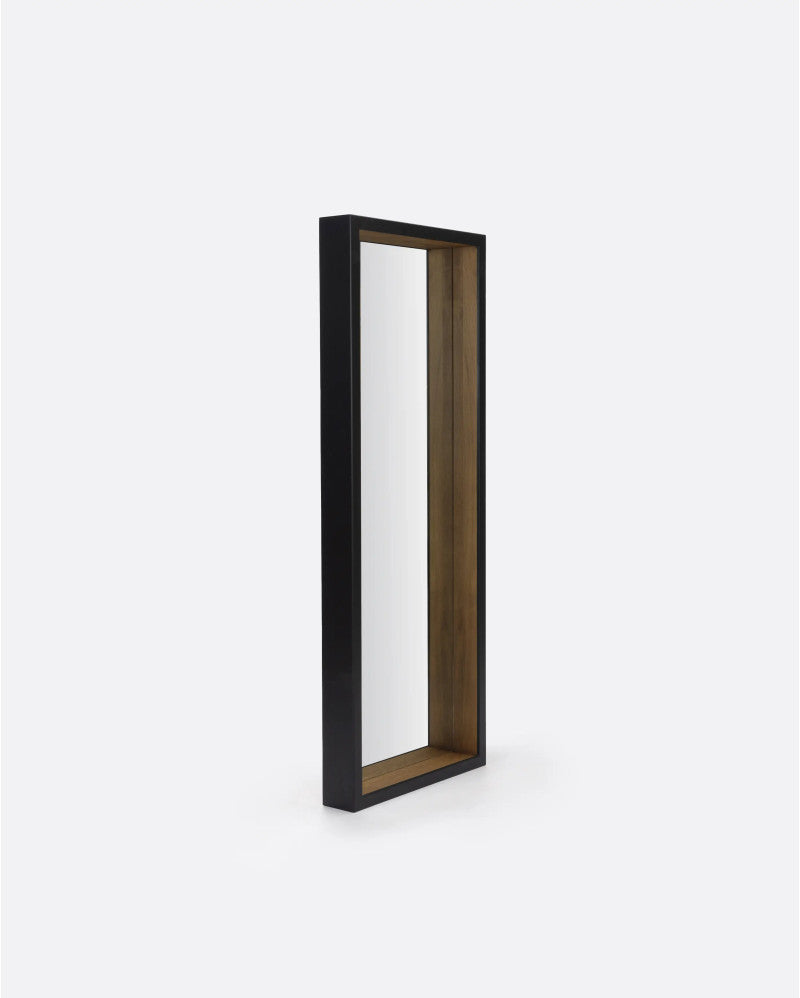 Geox Wood and Iron Mirror