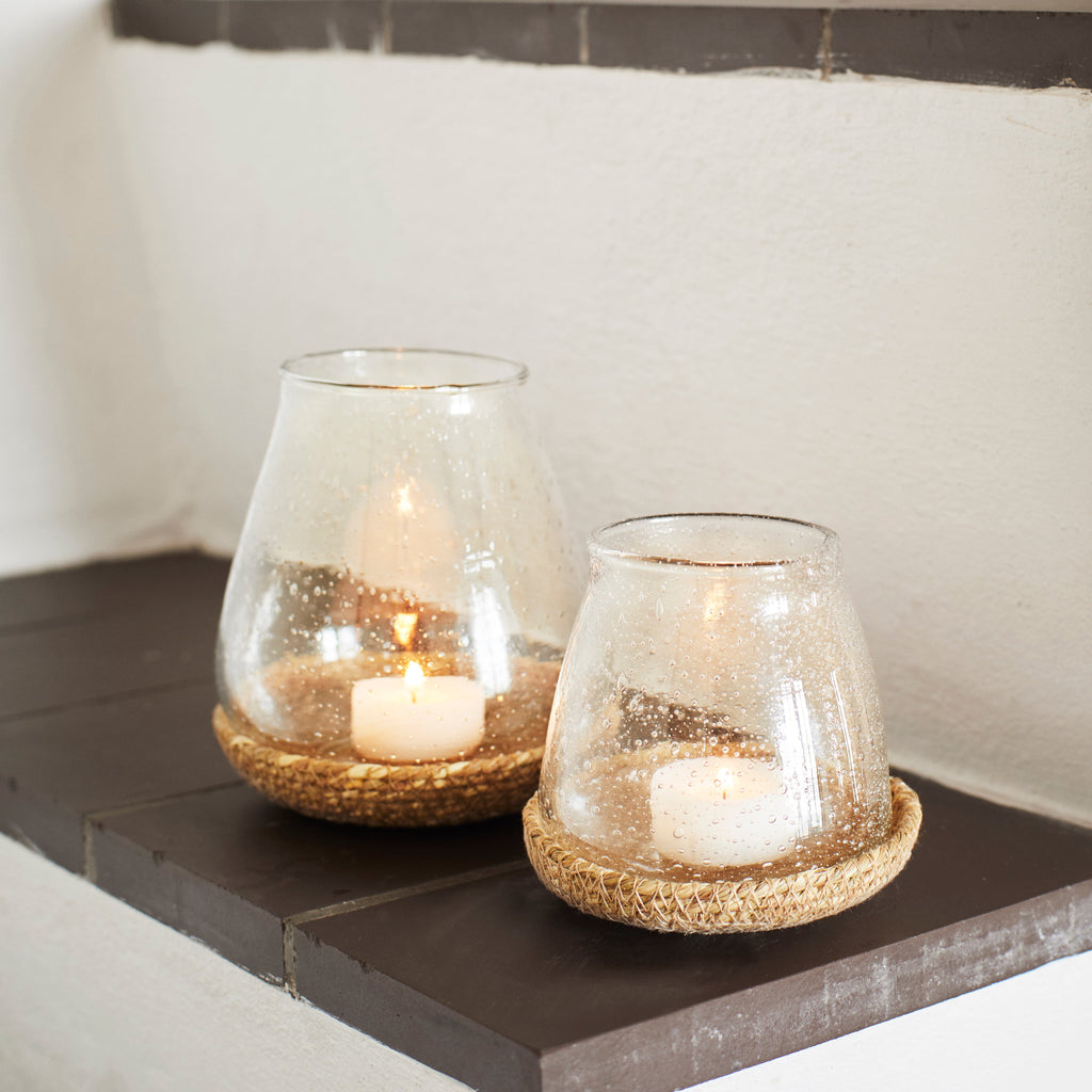 Glass lantern