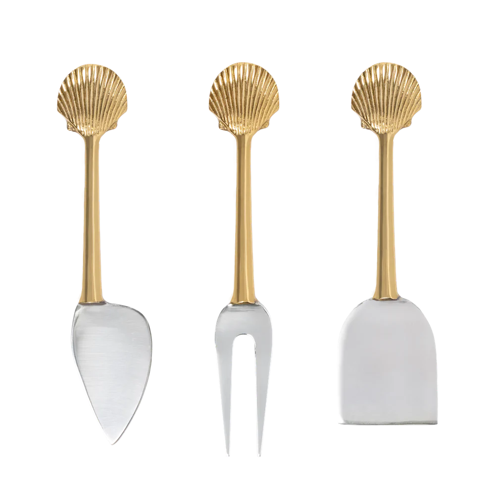 Shell cheese cutlery