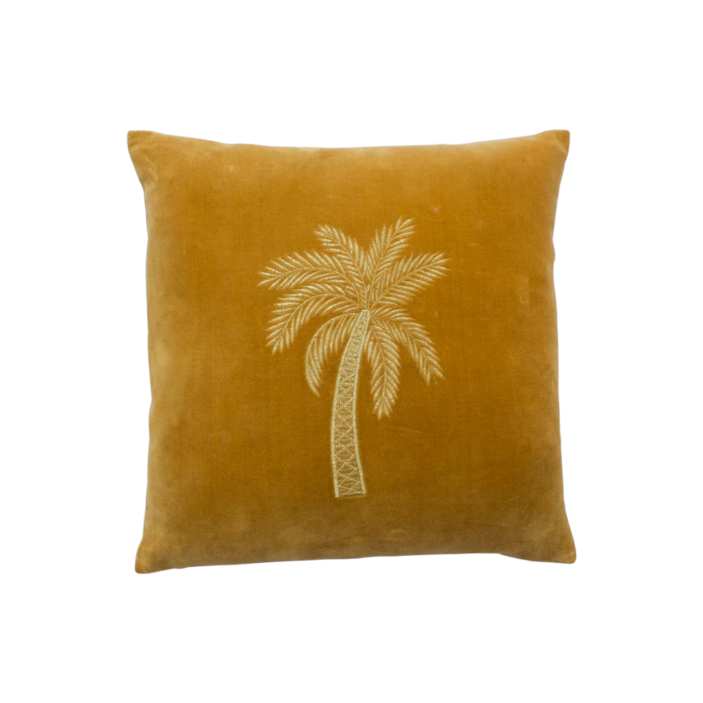 Cushion cover Velvet Palm