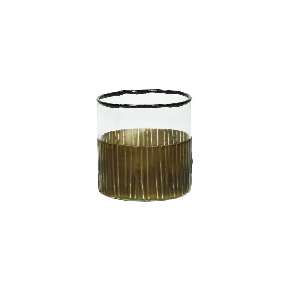 Candle holder Flou Bronze small