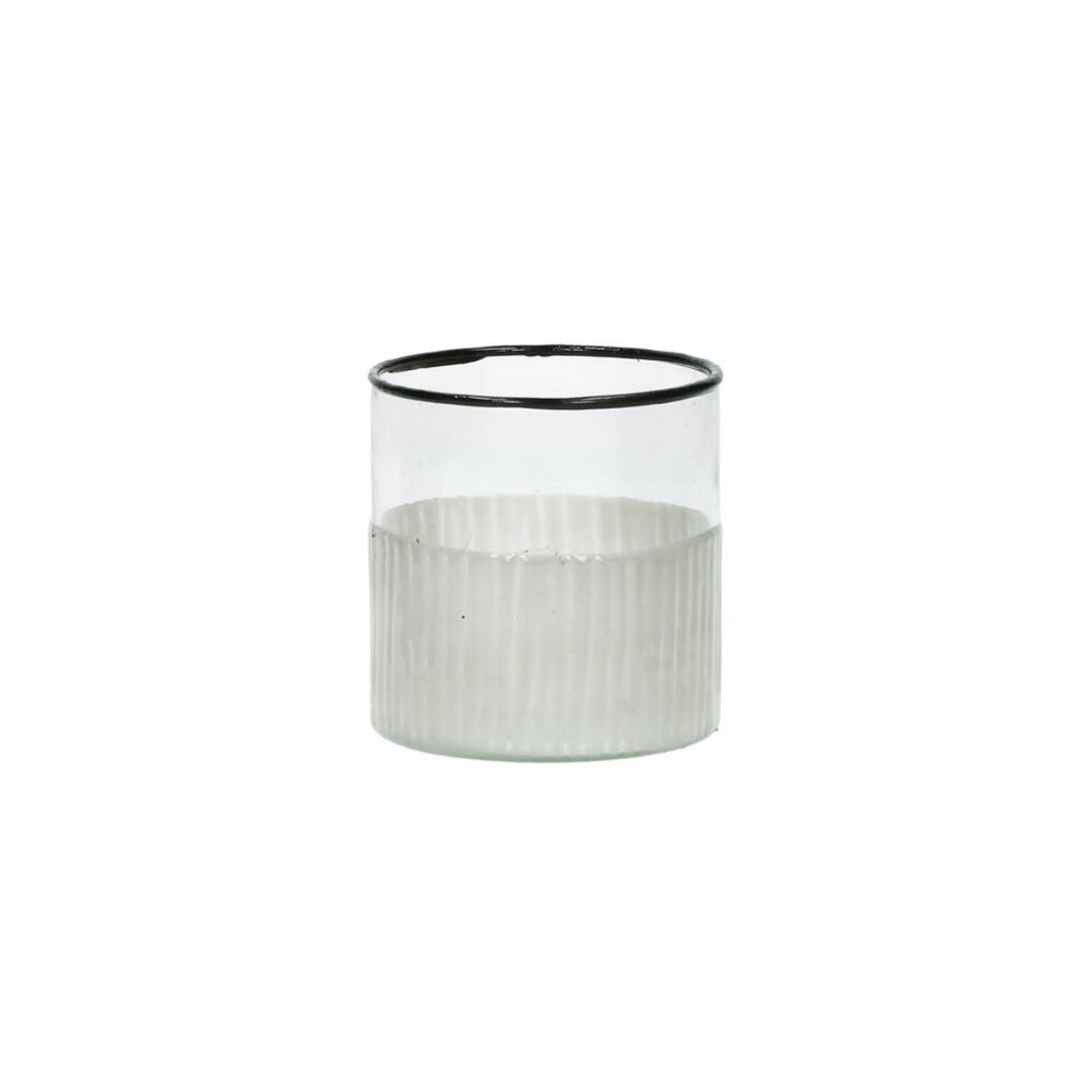 Candle holder Flou White small