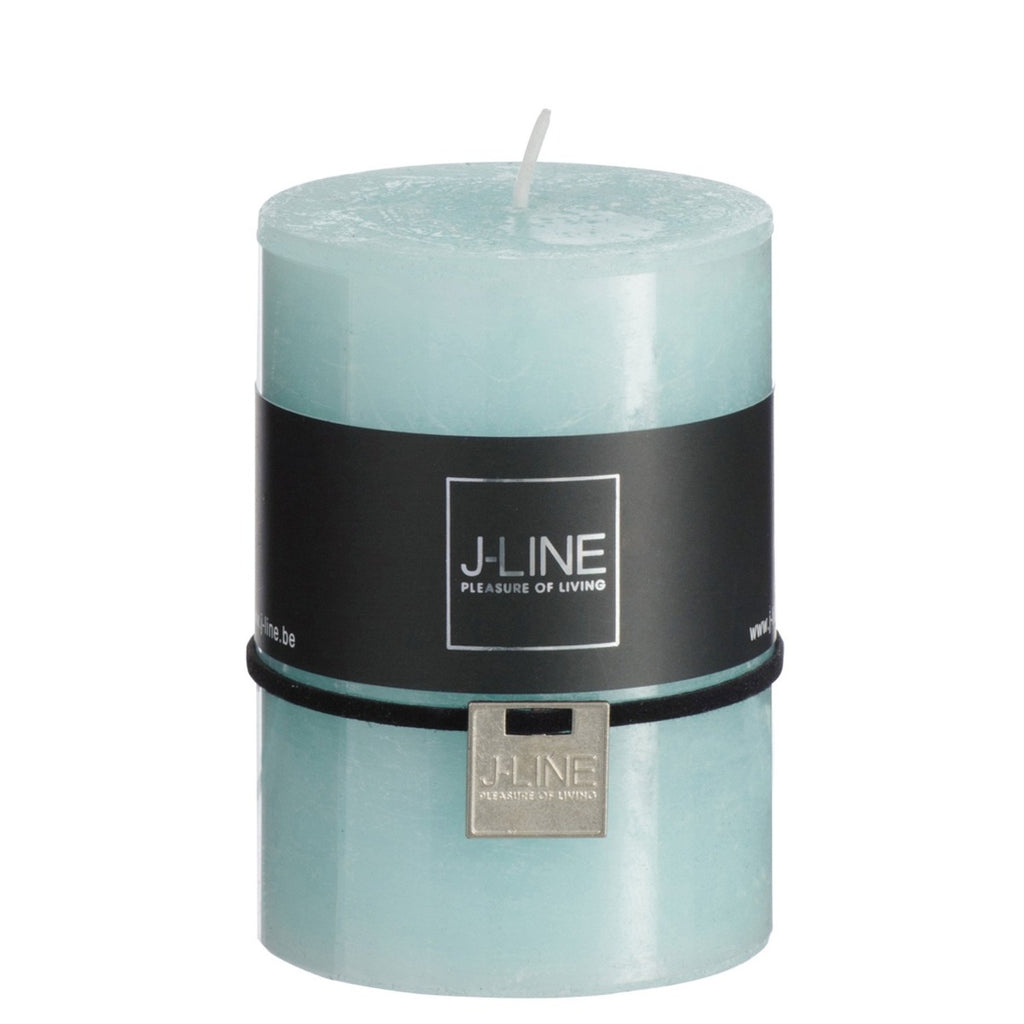 Candle turquoise