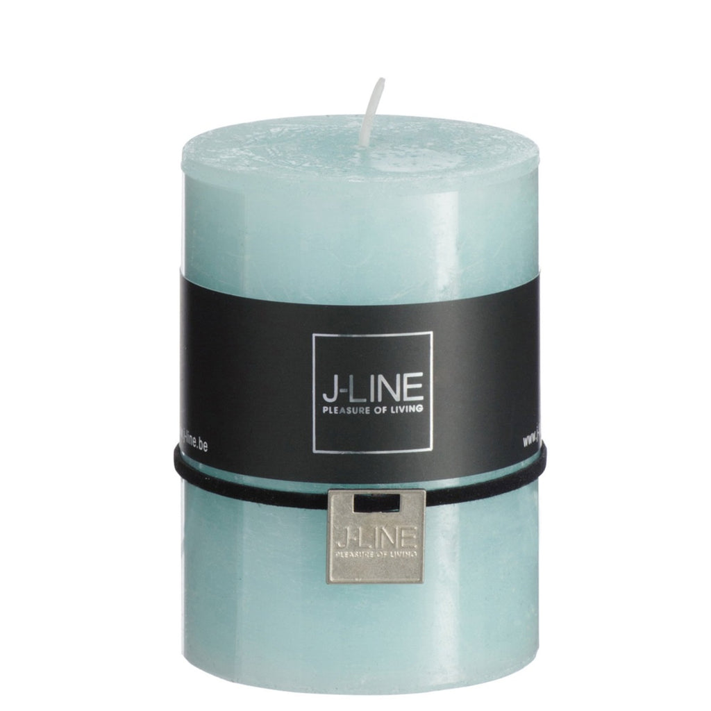 Candle turquoise