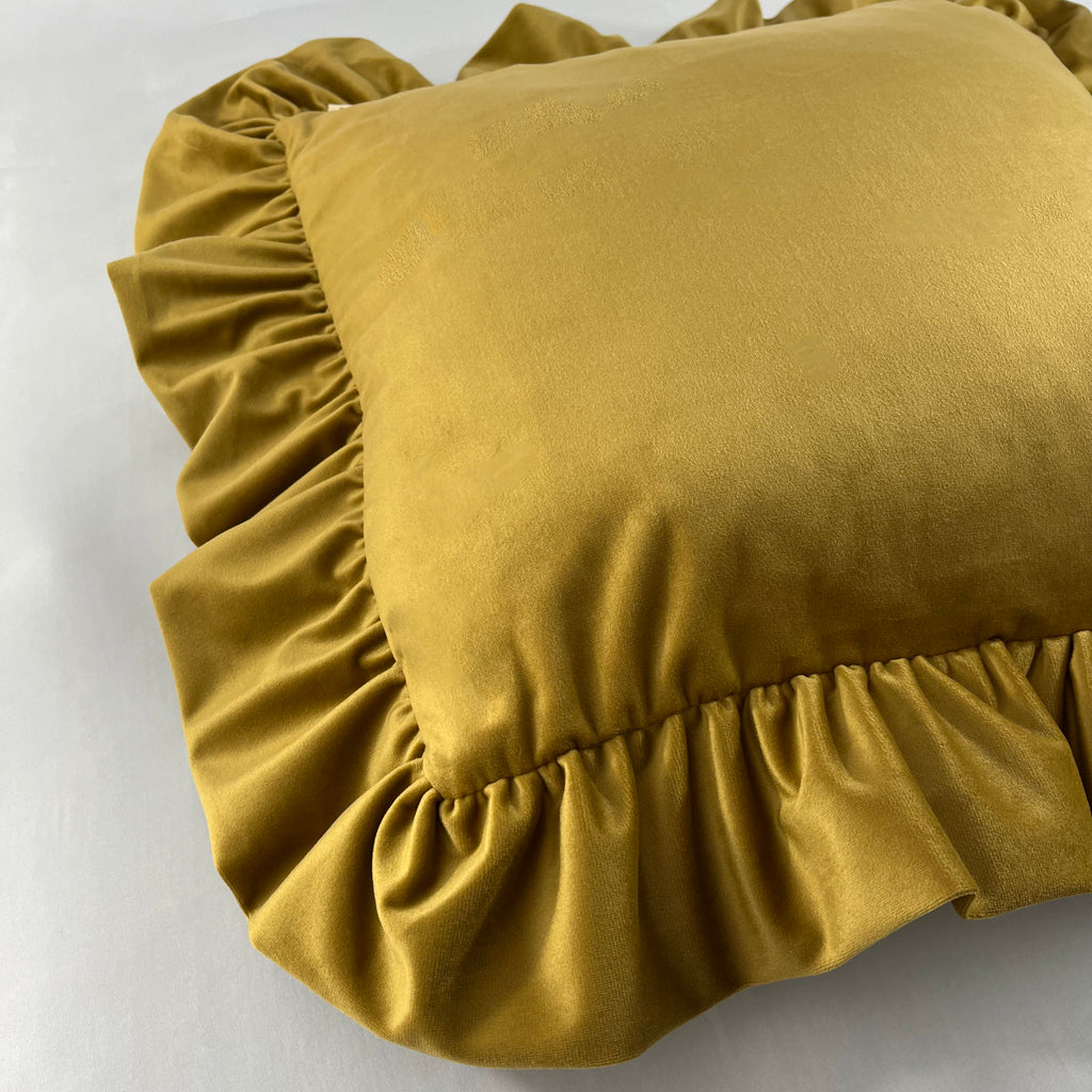 Cushion cover Historical - Yellow Ochre