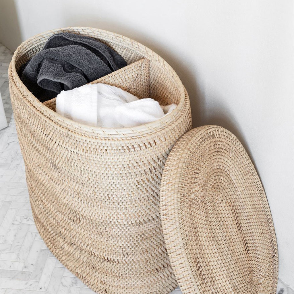 Flores Oval Laundry Basket